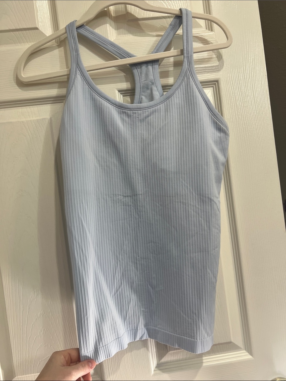 12. Lululemon Ebb to Street Tank Top Blue size 10 - Picture 12 of 12